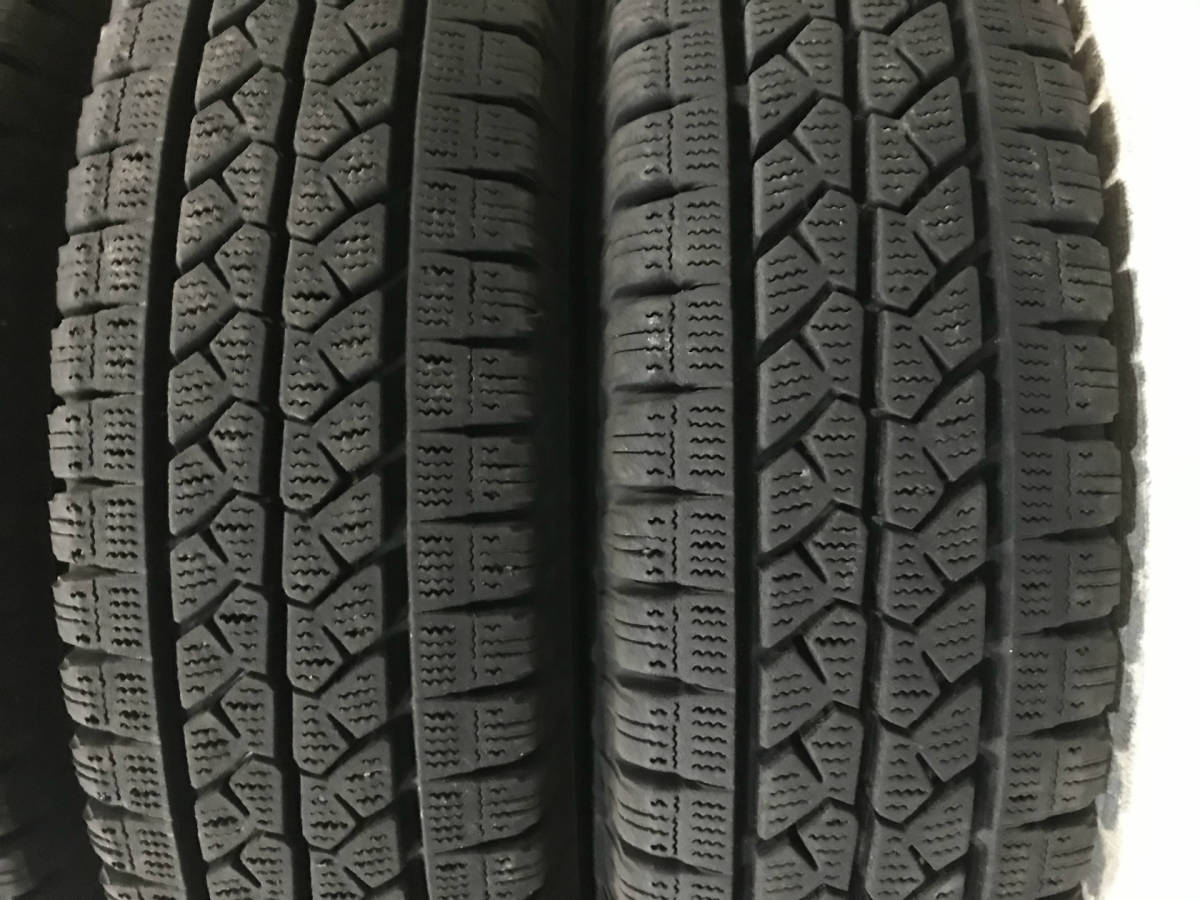 145R12LT 8PR 4本 BS BLIZZAK VL1 軽トラバモスエブリィなど H214 