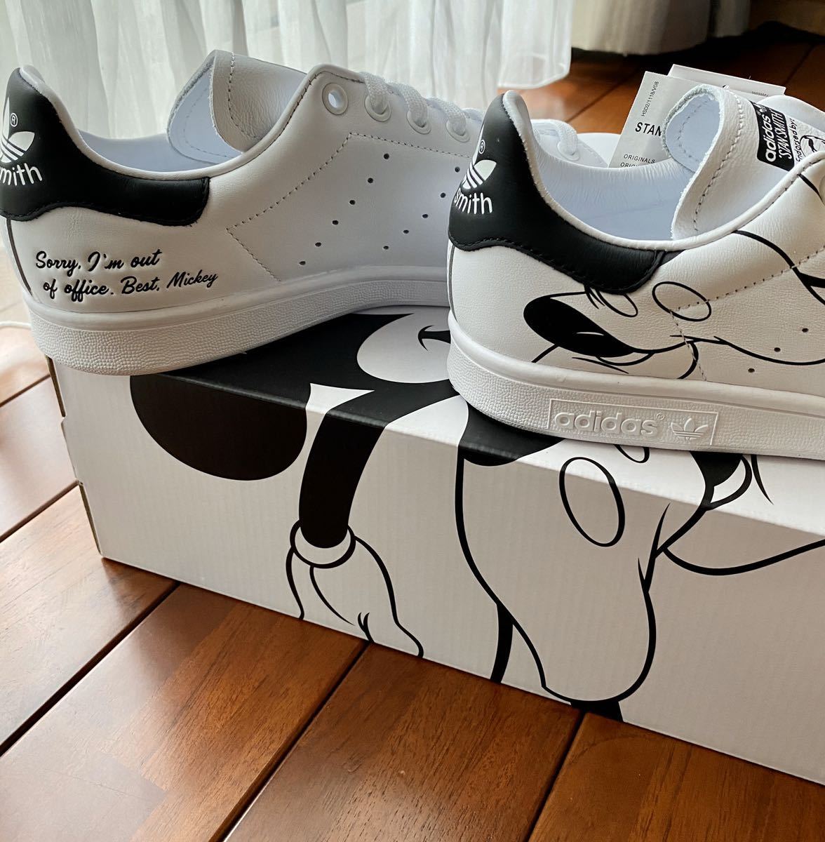 海外限定】アディダス adidas スタンスミス STAN SMITH ミッキー 26.5 