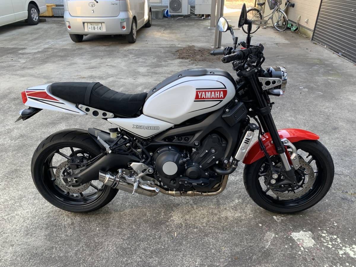 XSR900 ワイズギア のパーツレビュー 美品 YAMAHA 55mph ヤマハ 