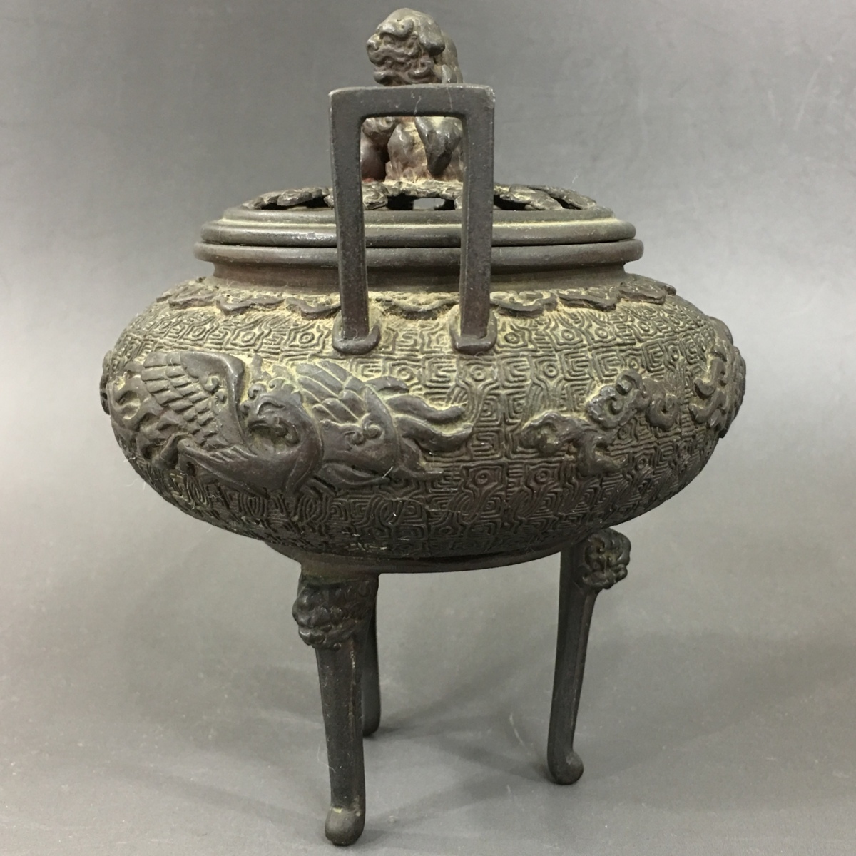 香炉 高岡銅器展示館 「古銅獅子香炉」の落札相場・落札価格 Yahoo