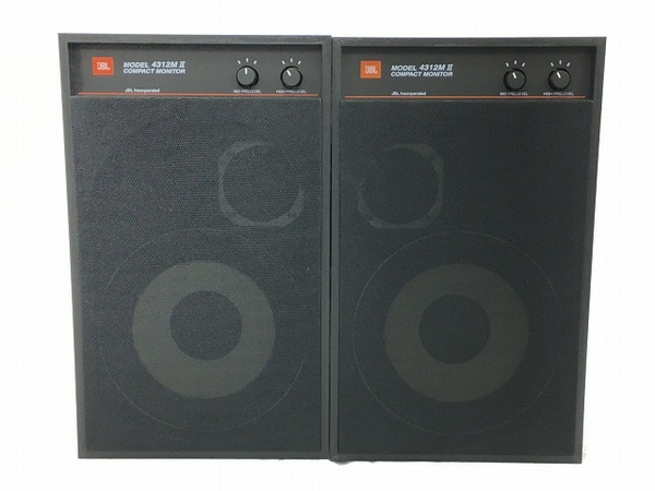 JBL 4312M II BK スピーカー 3way 2本 ブラック オーディオ 中古 JBL 4312M II BK スピーカー 3way 2本 ブラック オーディオ 中古