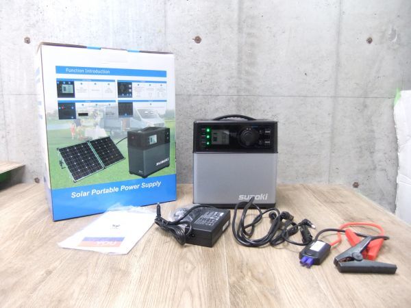【最新作，本物保証】 展示品 Suaoki ポータブル 電源 PS5B 大容量 120000mAh/400Wh ジャンプスターター AC DC USB 5WAY キャンプ 災害 JKL2/Y-23879(発電機)｜売買されたオークション情報、yahooの商品情報をアーカイブ公開 - オー 発電機