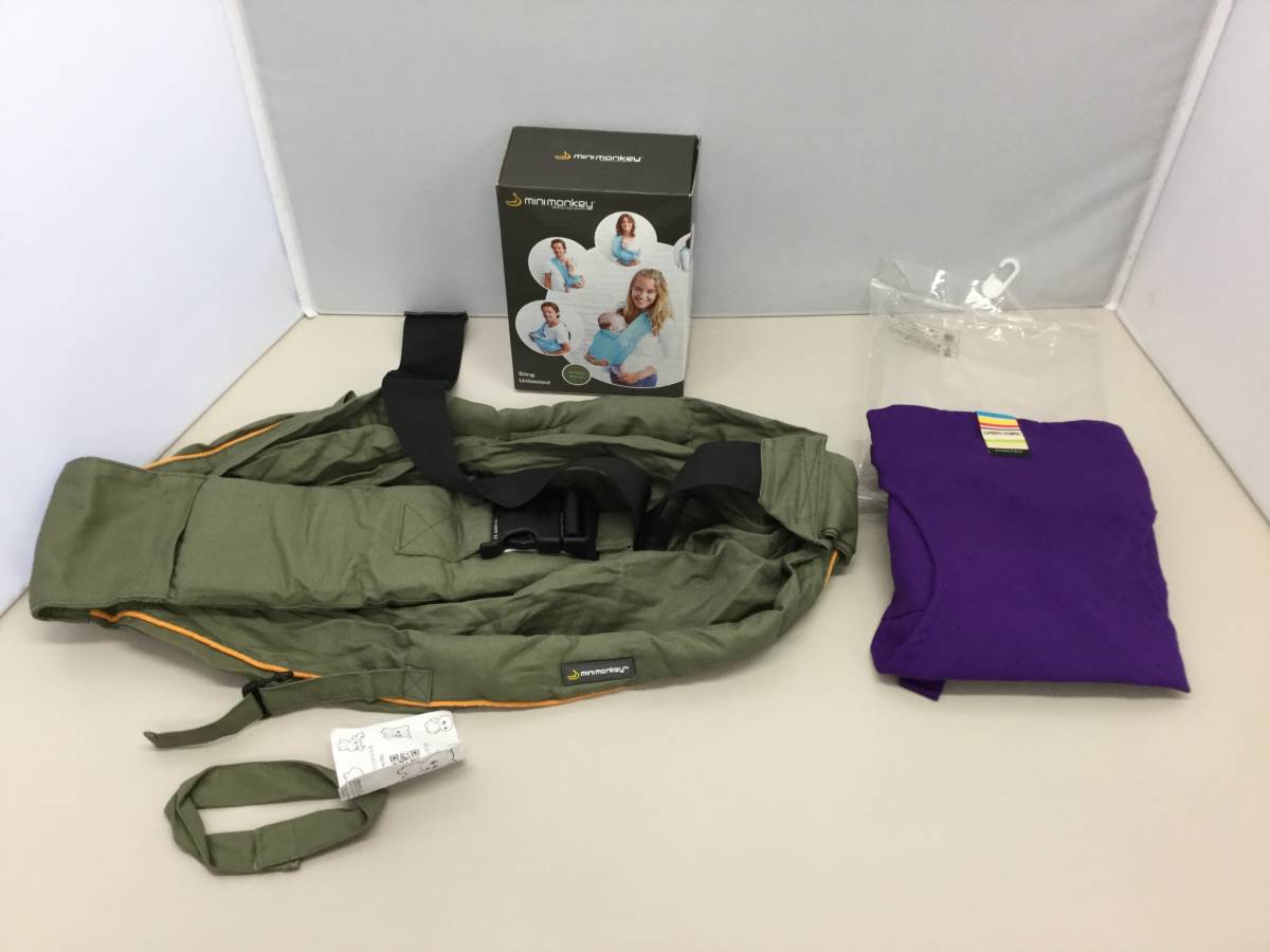 Minimonkey スリング アンリミテッド ベビースリング アーミーグリーン Msu002 日本エアテックス 株 キャリアフリー チェアベルト ベビー用品 売買されたオークション情報 Yahooの商品情報をアーカイブ公開 オークファン Aucfan Com