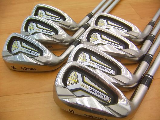 人気セール，大人気 左 ホンマ Bezeal525 ビジール 7本カーボン s12-28-16(アイアン)｜売買されたオークション情報、yahooの商品情報をアーカイブ公開 - オークファン 男性左きき用