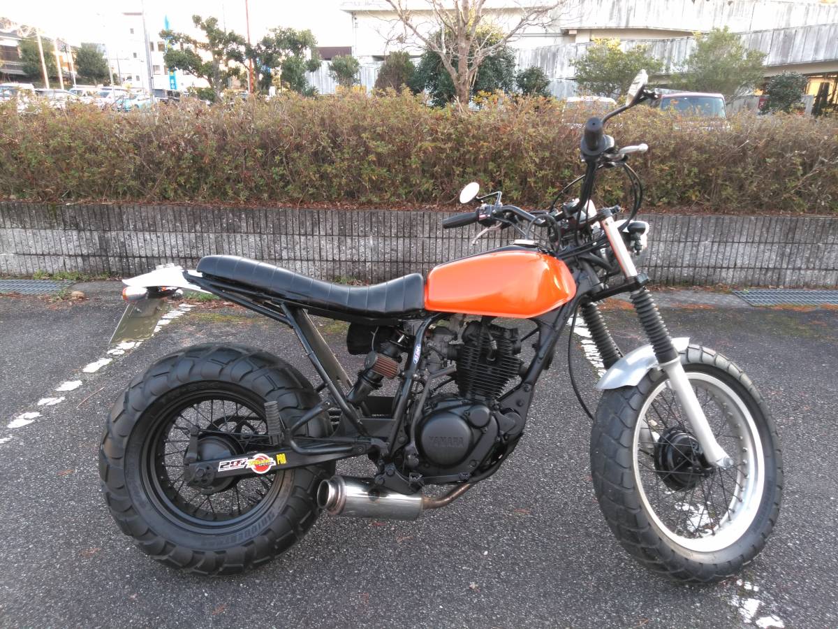TW200にCD50のタンクを載せる3ステップTWタンクカスタム ☆ muddy life