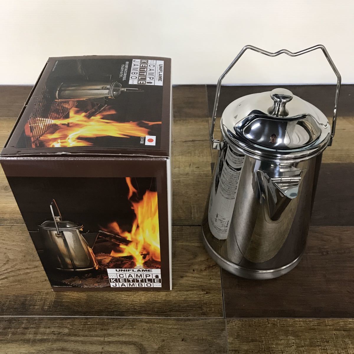 旅行用家電 UNIFLAME CAMP KETTLE ユニフレーム キャンプケトル キャンプ ケトルの通販 未使用Sキャンプ