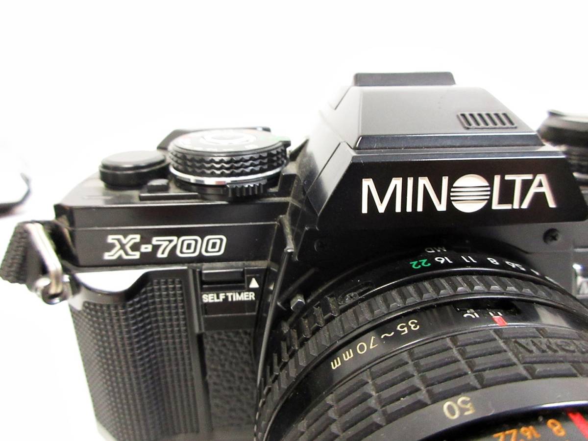 セット品】MINOLTA X-700 / SIGMAレンズ2本 MINOLTA X-700 一眼レフ