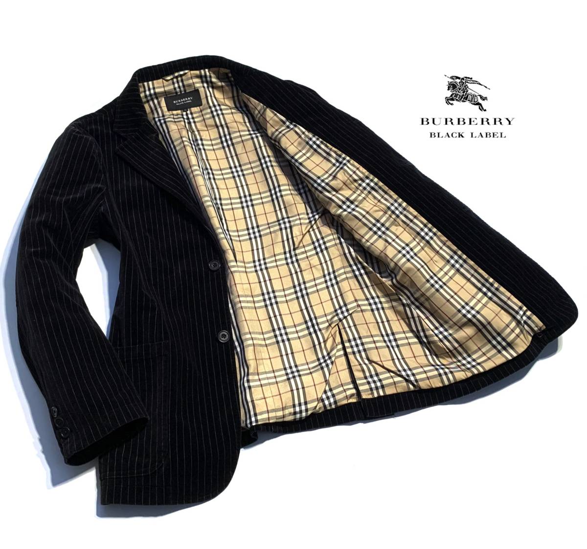 BURBERRY BLACK LABEL テーラードジャケット 公式 格安 通販 