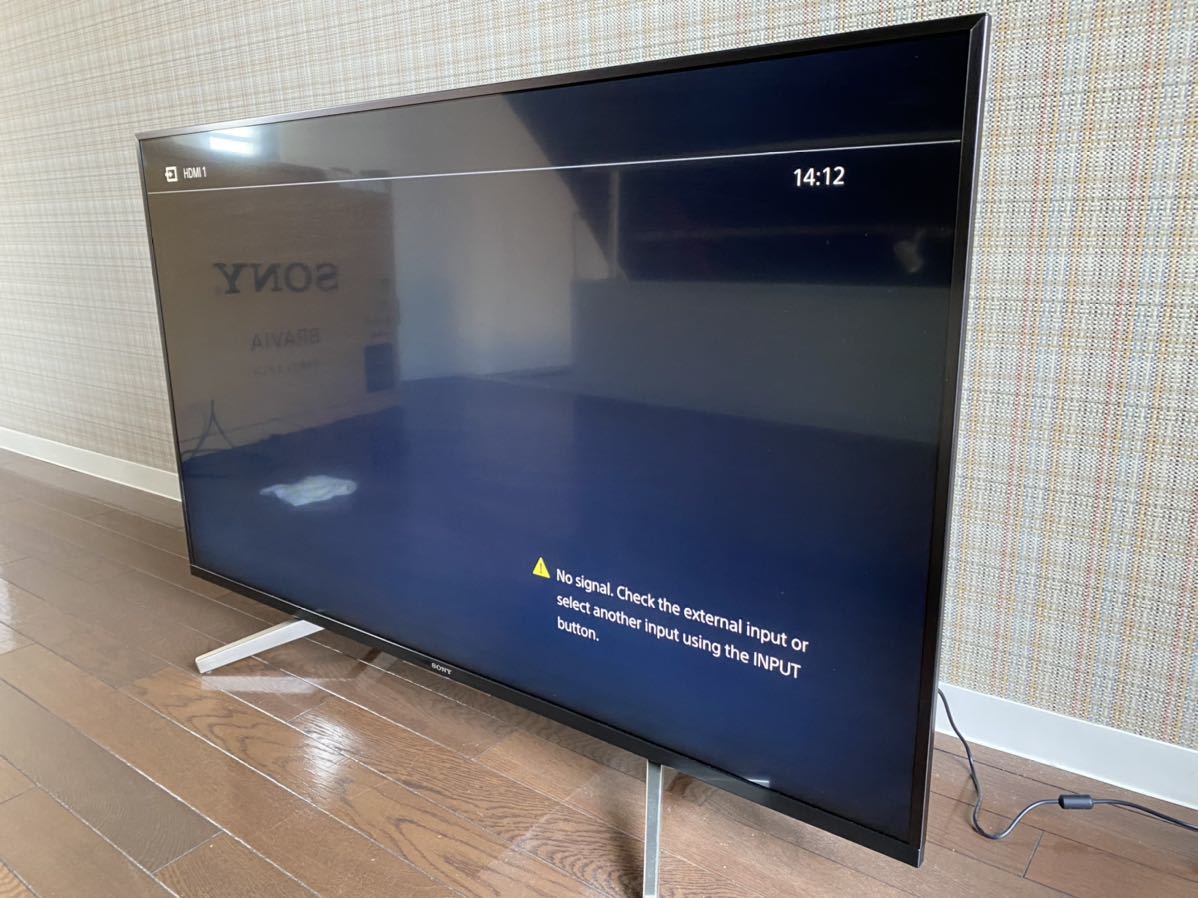 SONY 49インチ FW-49BZ35F 2018年製 美品 FW-49BZ35F ソニー 4K