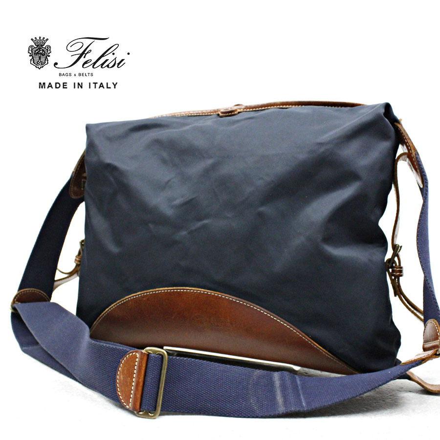 定価￥53，000 メンズ 美品 イタリア製 Felisi フェリージ 9848 牛革