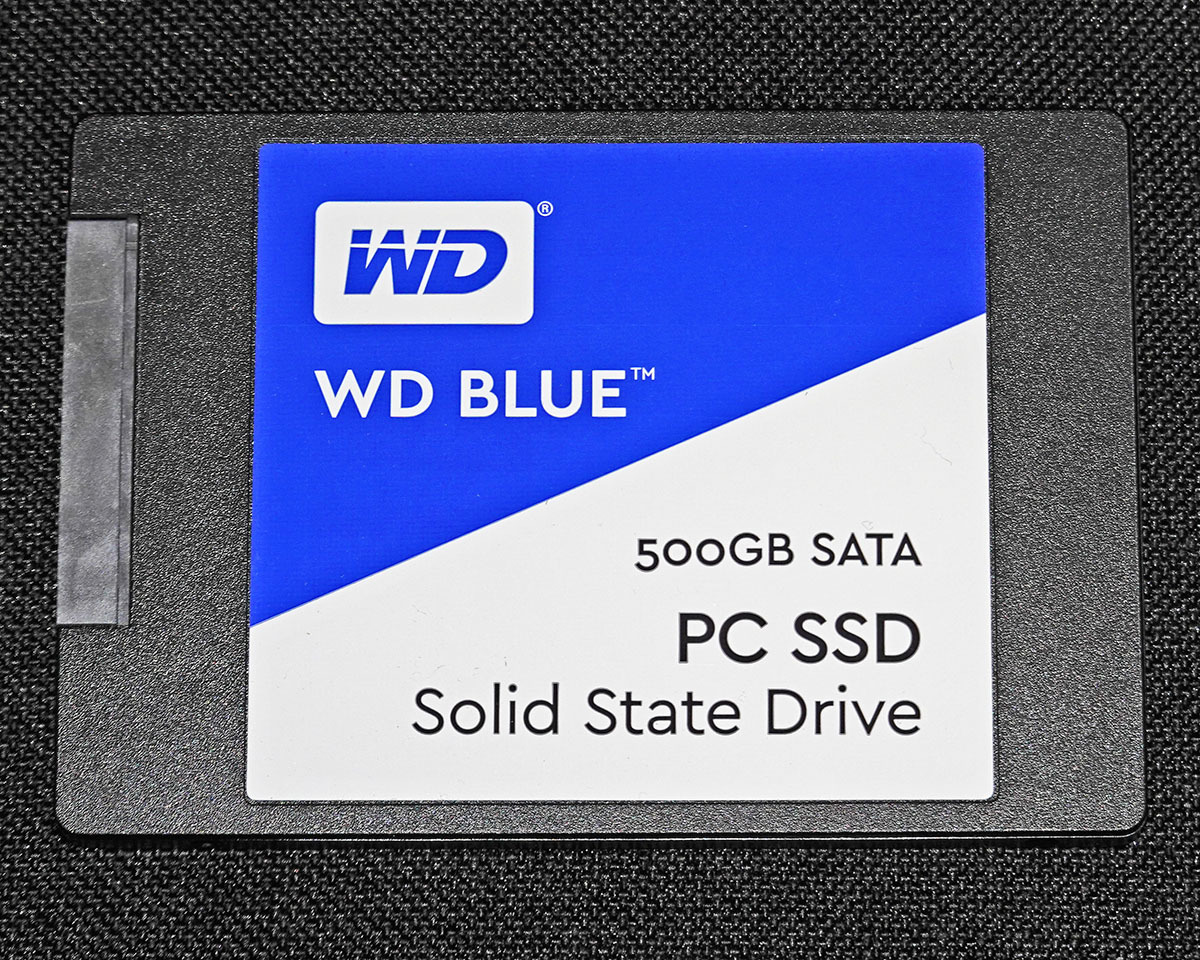WD Blue SSD 500GB WDS500G1B0A SATA6G 7mm 動作確認済み 使用時間