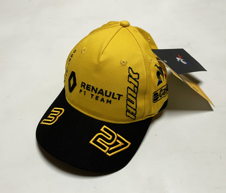 送料無料，最新作 ルノーF1チーム 2019支給品 チーム キャップ 非売品 ヒュルケンベルグ リカルド メガーヌ ルーテシア RS(F1)｜売買されたオークション情報、yahooの商品情報をアーカイブ公開 - オークファン F1