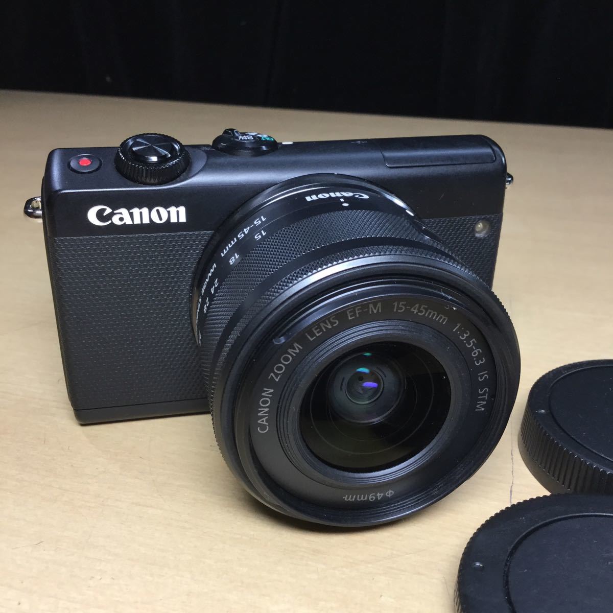 Canon ミラーレス一眼 EOS M100 15-45mmレンズ付き ジャンク品