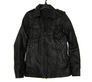 SHELLAC ムートン シングル ライダース 定価約25万円 SHELLAC ムートン 
