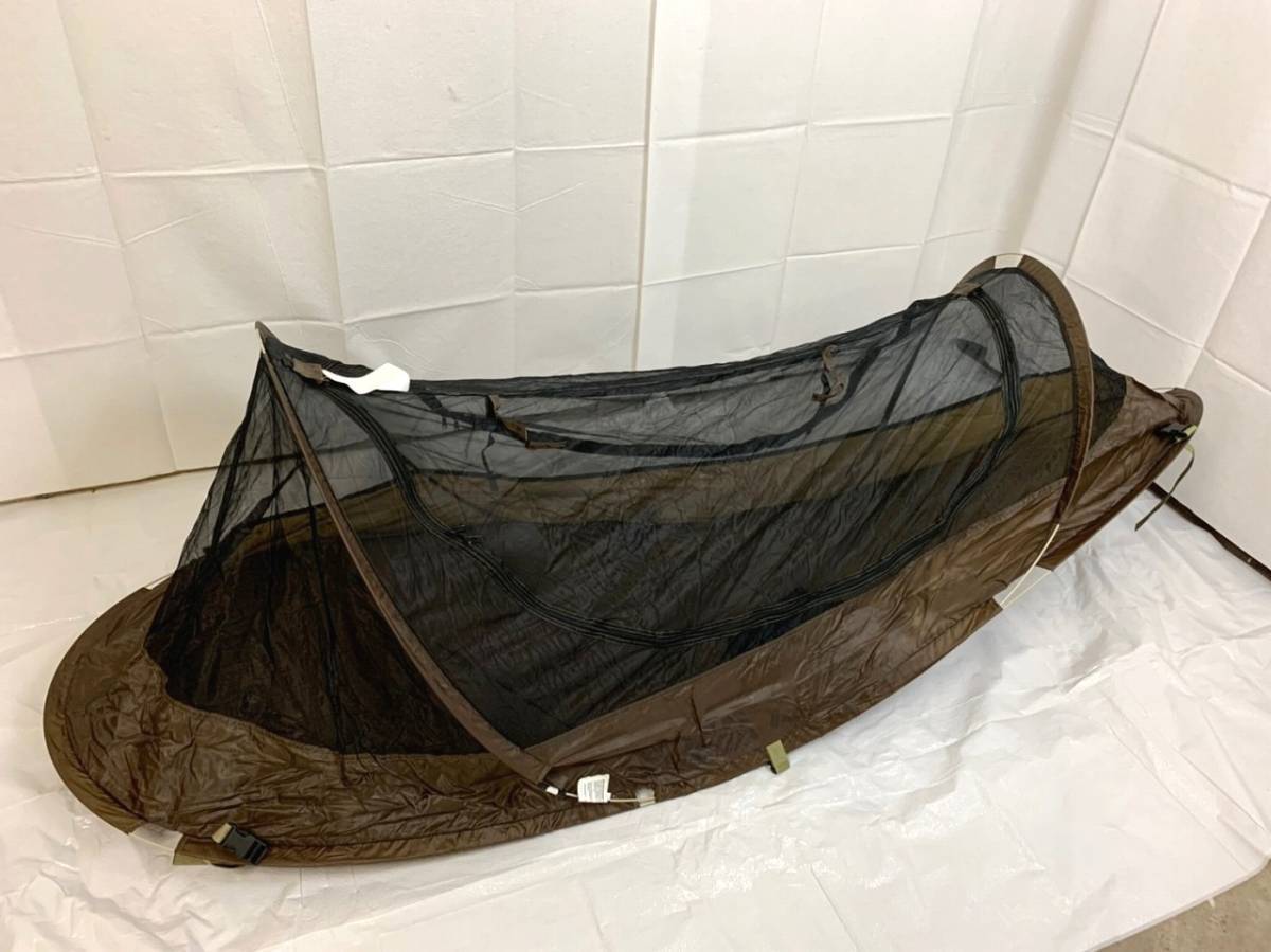 蚊帳 ポップアップテント : 蚊帳テント 開くだけ テント Re:Gear 米軍 ポップアップ IGUANA 1人用 簡単 米軍放出品 海兵隊 自立 ベッド
