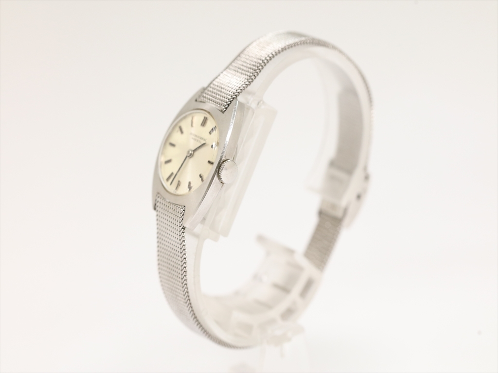 シルバーアンティーク時計31.43g 1円☆稼働品【IWC】アンティーク シルバー文字盤 スイス製 純正ベルト