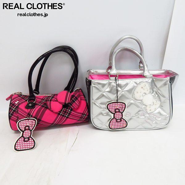 【人気，本物保証】 VIVA HEART&times;HELLO KITTY/ビバハート&times;ハローキティ ゴルフ ミニトート/ロールバッグ 2点セット /080(用具)｜売買されたオークション情報、yahooの商品情報をアーカイブ公開 - オークファン その他