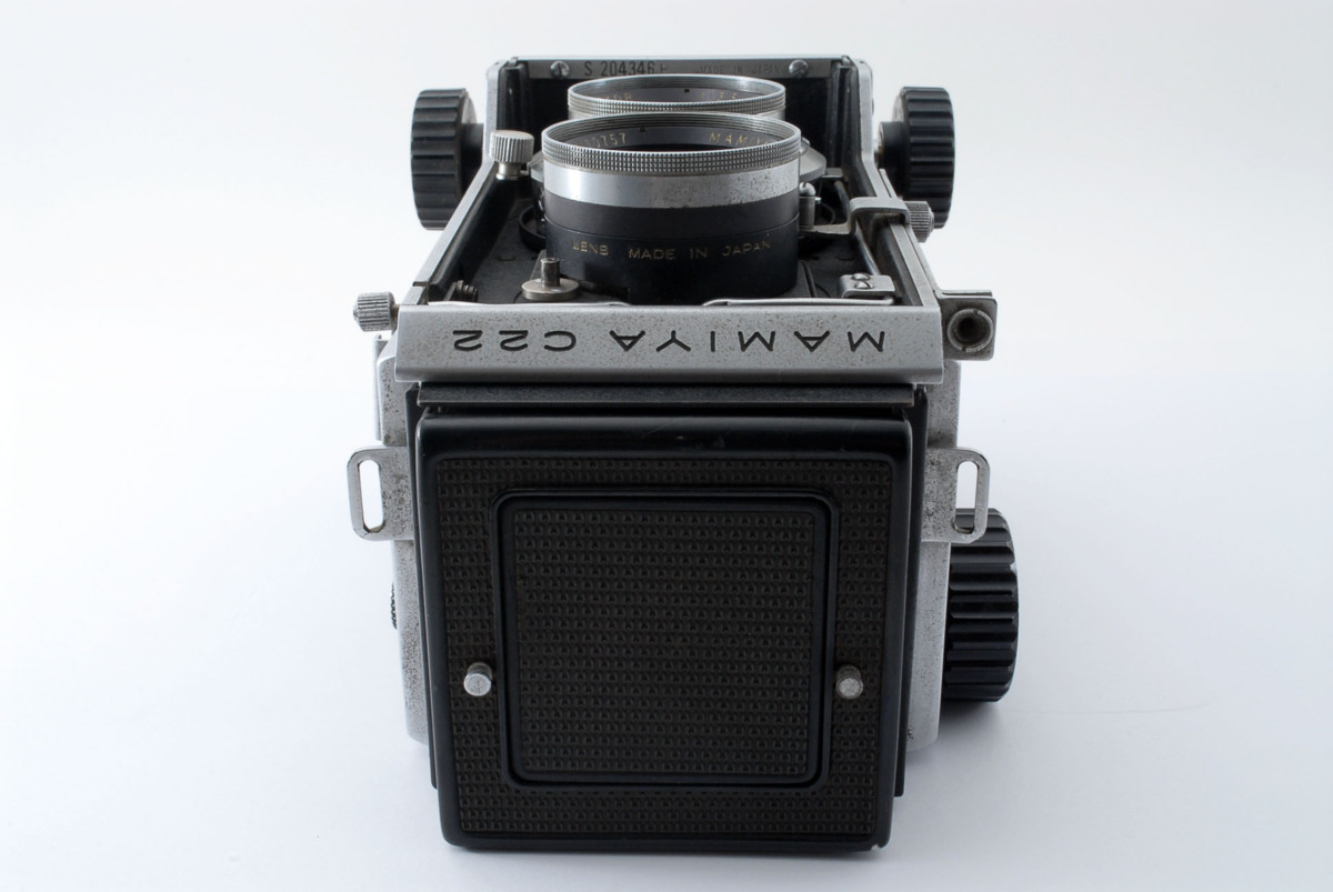 「良品」Mamiya C22 二眼レフカメラ Sekor 105mm f/3.5 C22 MAMIYA PROFESSIONAL 二眼レフカメラ マミヤ □ ボディ MAMIYA