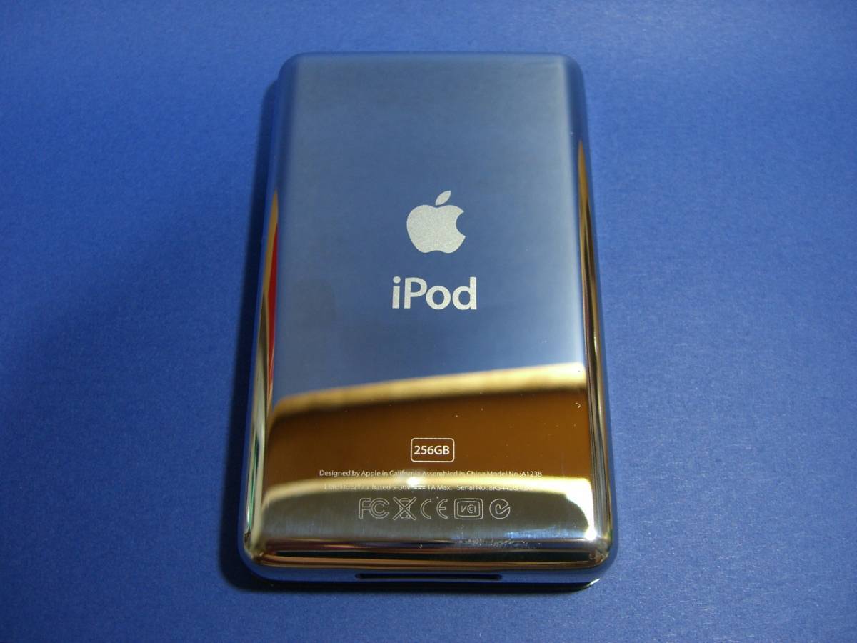 iPod classic MC293J/Aシルバー 160GB →SDXC 256GB 容量拡大品 2a20