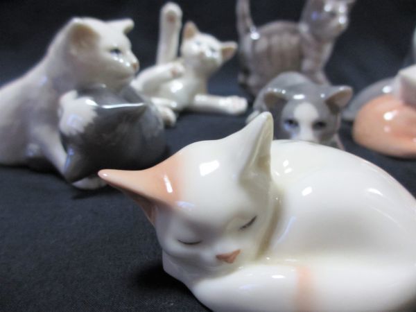 選んで ロイヤルコペンハーゲン フィギュリン ネコ ROYAL COPENHAGEN 