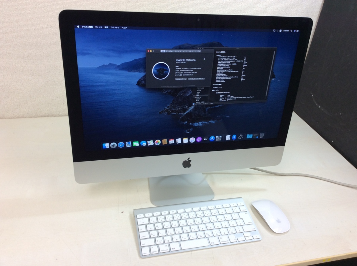 美品 iMac 2013 アップル (21.5 インチ, Late 2013) iMac 21.5 