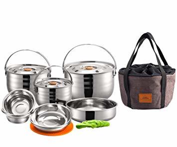 | クッカー マラソン限定☆10%OFFキャンピングムーン キャンピングムーン(CAMPING MOON) クッカーセット キャンプ キャンプでおすすめの鍋セットはこれ！キャンピングムーン 2WAY キャンピングムーン(CAMPINGMOON) チャコールスターター ロケットストーブ 火起こし moon camping 「キャンピングムーンのキャンプギア