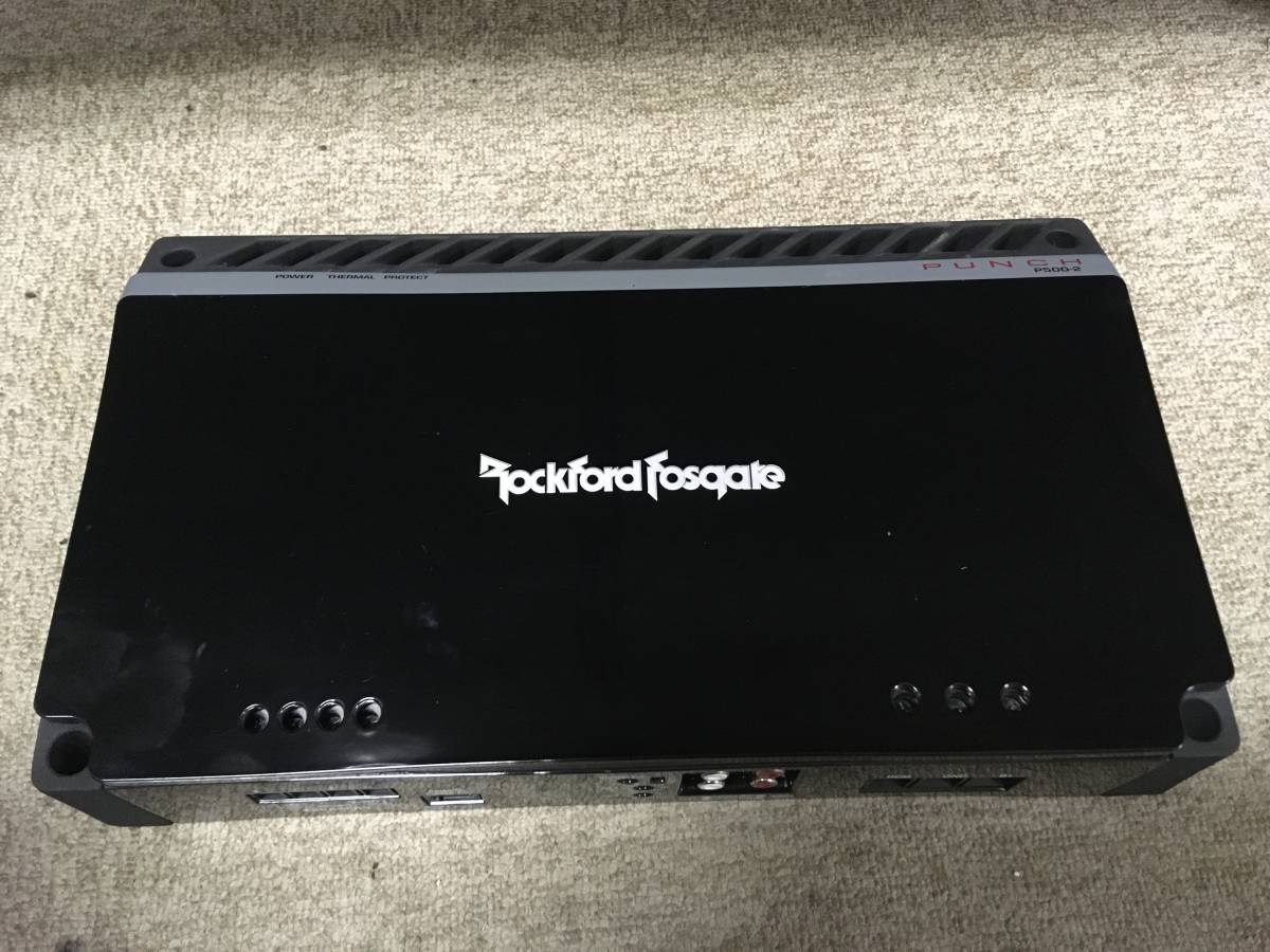☆ロックフォード フォスゲート パンチ300 2ch パワーアンプ☆Rockford