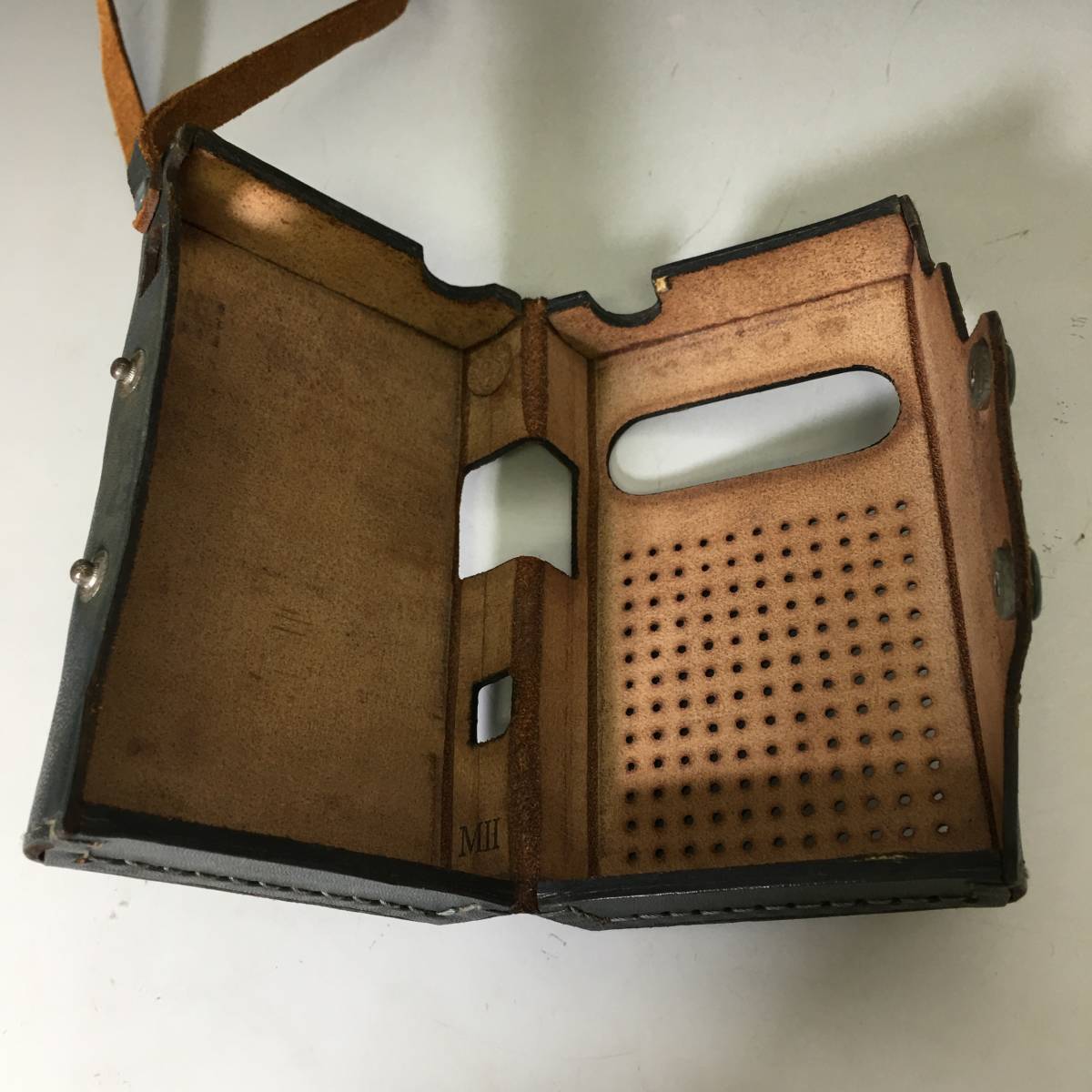 KI2/42　SONY ソニー トランジスタラジオ TR-817 SUPER SENSITIVE　8石ラジオ　ケース付き ※ジャンク　部品取りに_10