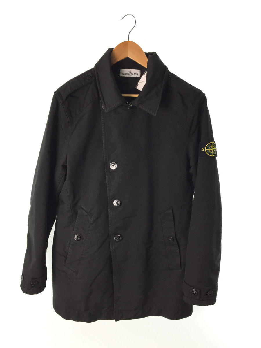 STONE ISLAND◇591545249/David TC/コート/L/ポリエステル/ブラック/黒