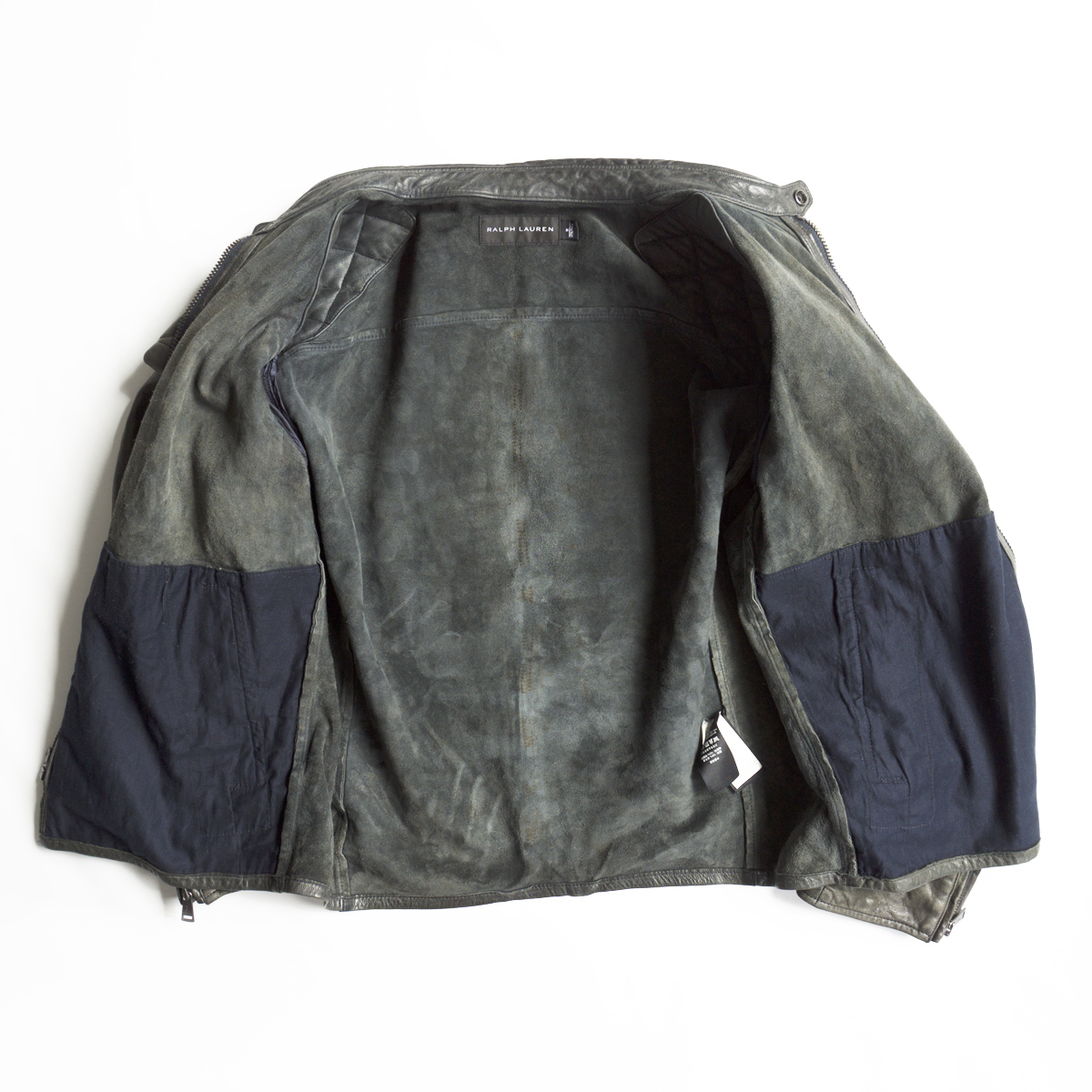 Ralph Lauren Jacket Biker Black Label Purple LABEL BLACK - RALPH