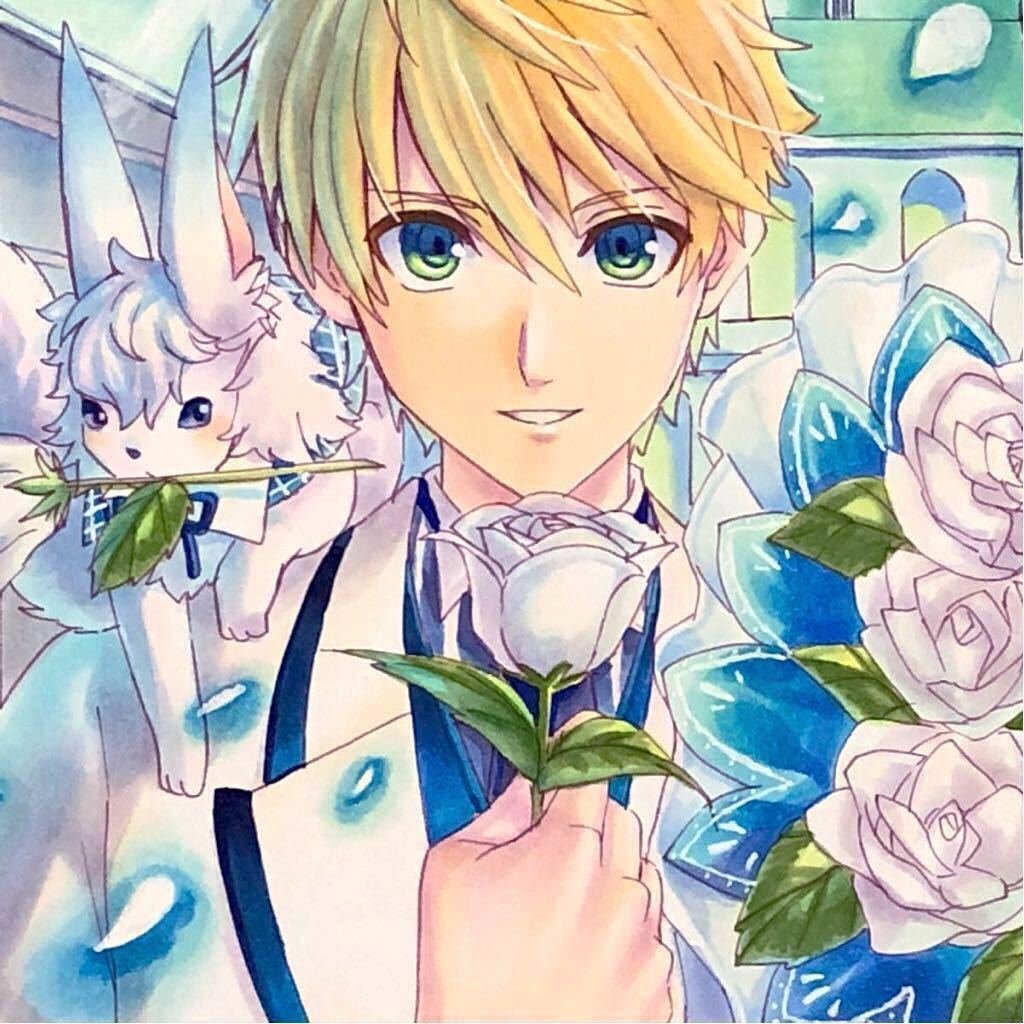 難有 同人手描きイラスト Fate Grand Order Fgo アーサー ペンドラゴン プロトタイプ フォウくん ホワイトローズ 変形サイズ 手描きイラスト 売買されたオークション情報 Yahooの商品情報をアーカイブ公開 オークファン Aucfan Com