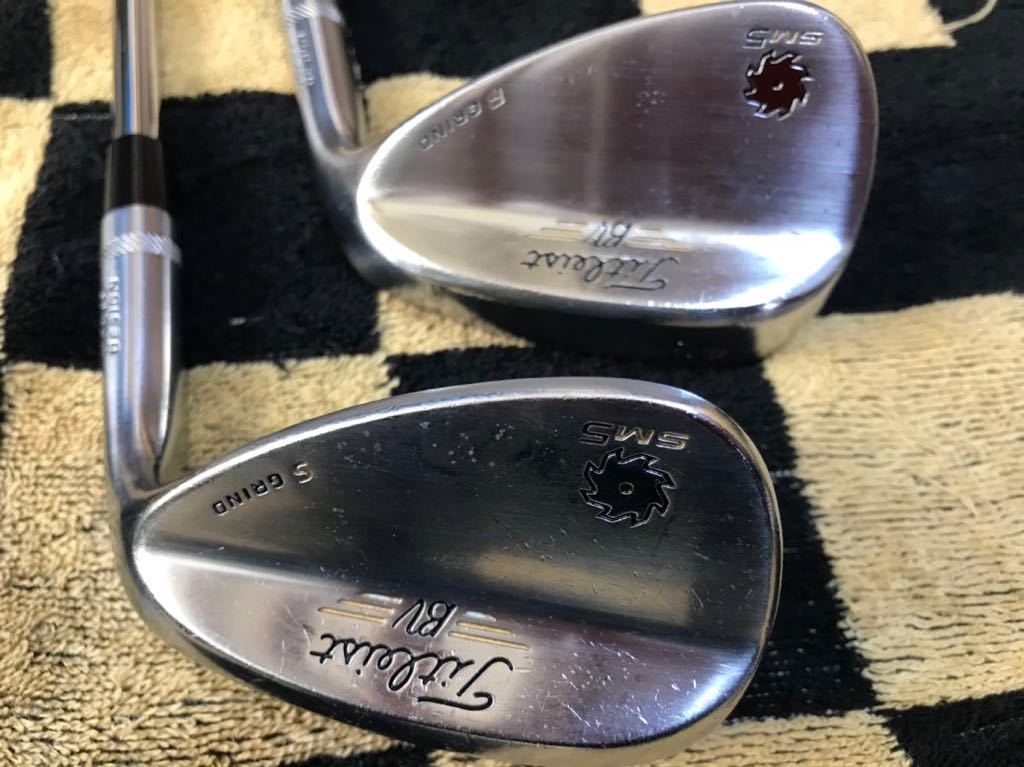  vokey wedge SM5 52&deg; Fグラインド 58&deg; Sグラインド 2本(タイトリスト)｜売買されたオークション情報、yahooの商品情報をアーカイブ公開 - オークファン 男性右きき用
