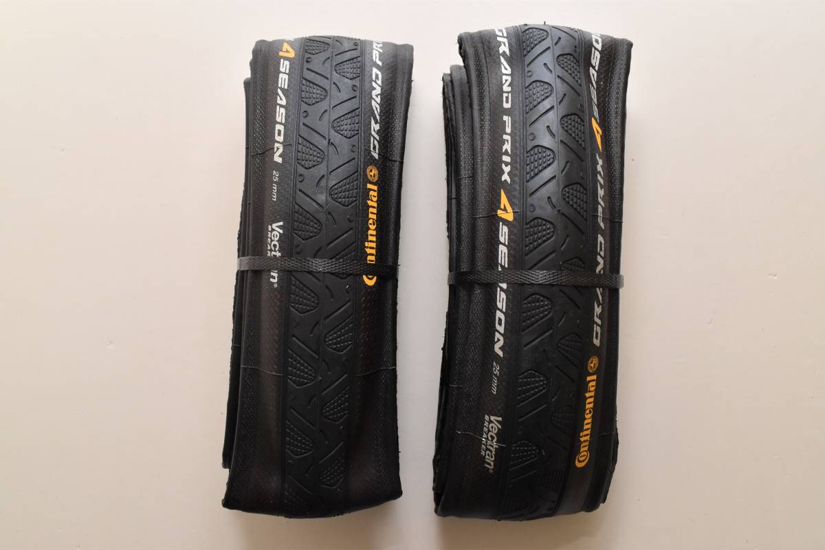 高品質，人気SALE Continental コンチネンタル Grand Prix 4 Season 25c ペア(700C（クリンチャー、WO）)｜売買されたオークション情報、yahooの商品情報をアーカイブ公開 - オークファン タイヤ