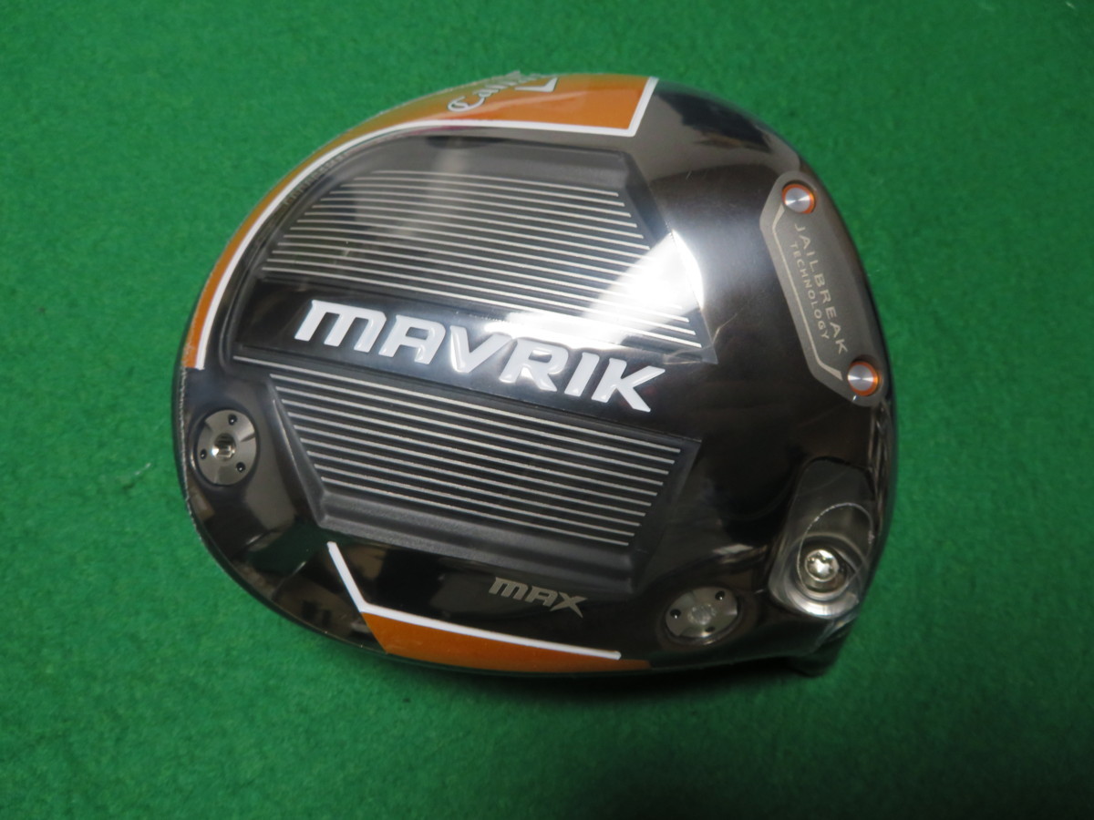 新品 キャロウェイ MAVRIK MAX ドライバー 10.5度 ヘッドのみ 単品 US