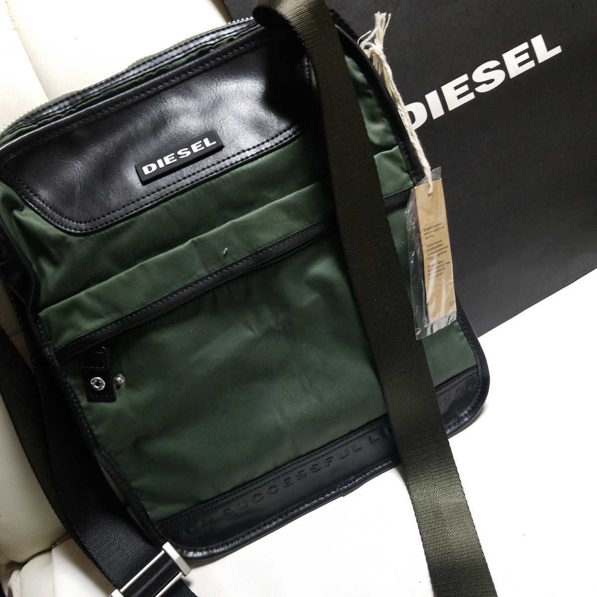 数量限定，新品 ディーゼル DIESEL ショルダーバッグ レザー&times;pvメッシュ メッセンジャー MEN'S ディーゼル(かばん、バッグ)｜売買されたオークション情報、yahooの商品情報をアーカイブ公開 - オークフ かばん、バッグ