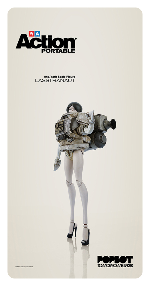 ThreeA Toys Ashley Wood AP Lasstranaut ラストラノート 1/12(一般