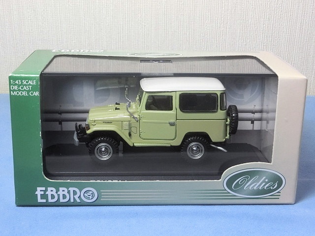 【407】1/43 トヨタ ランドクルーザー FJ40V グリーン Land Toyota