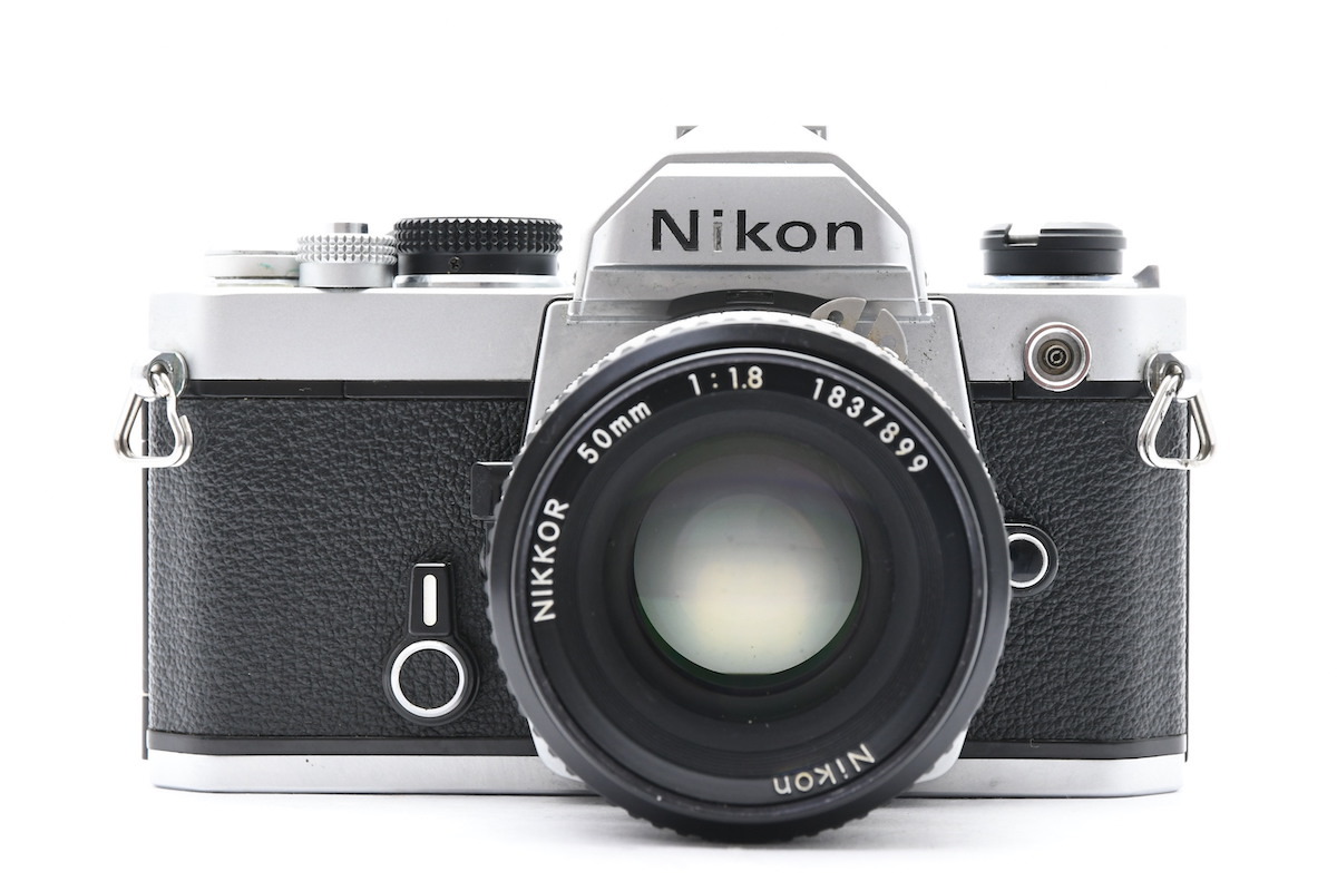 レンズ付き Nikon FM + Ai NIKKOR 28mm F3.5 Nikon FM 50mm nikkor ED ヱ