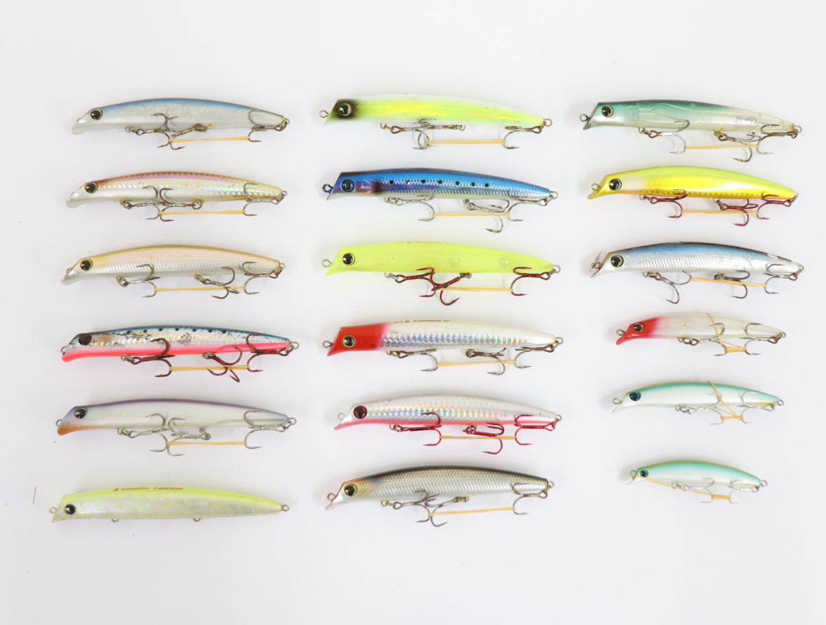 2026夏季 ima アイマ サスケ 烈波 SS 95 コモモSF SS 75 18点セット(ミノー)｜売買されたオークション情報、yahooの商品情報をアーカイブ公開 - オークファン 海水