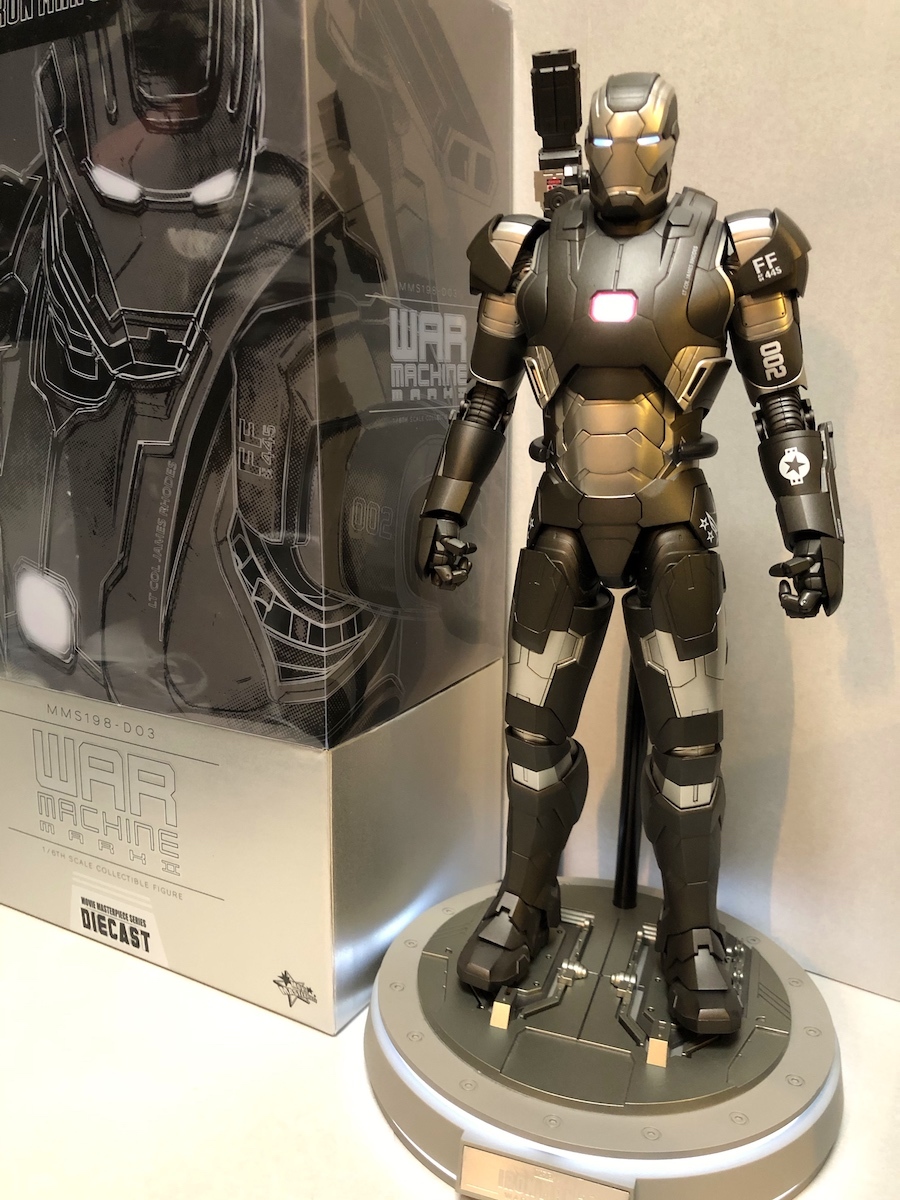 Iron ホットトイズ Mark Man Hot Up Scale Suit Toys HOTTOYS DIECAST 