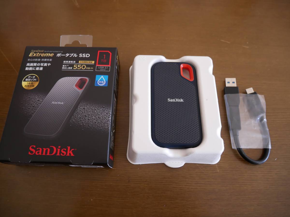 Portable 1TB Extreme SSD SanDisk com: USB SANDISK - to 3.2 Model 