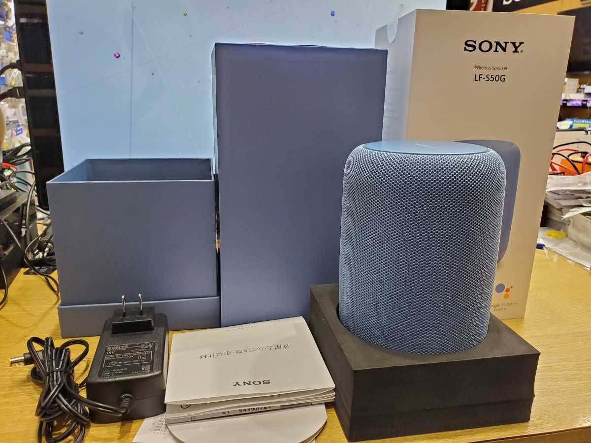 LF-S50G SONY スマートスピーカー | ホワイト WC ソニー、Google NFC