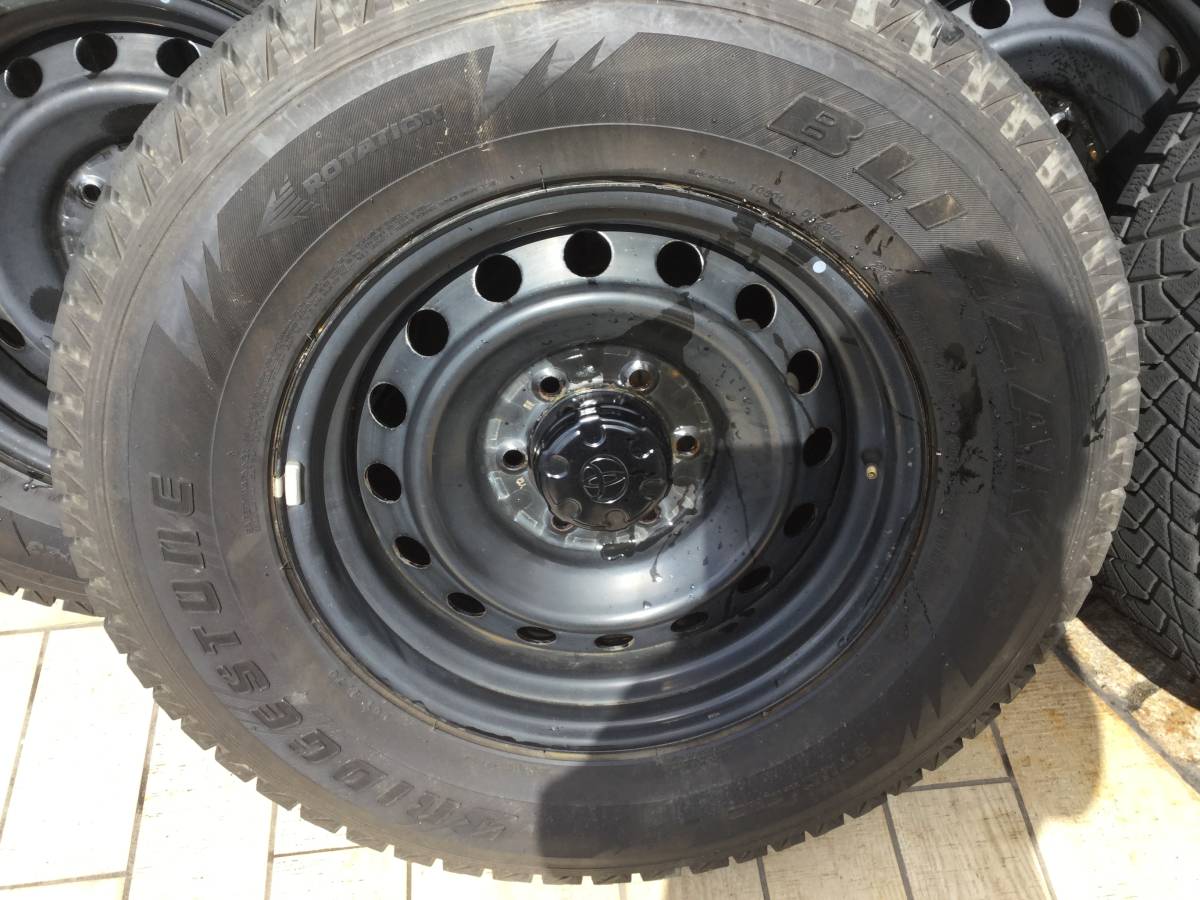 トヨタ FJクルーザー スチールホイール ブリヂストン 純正ホイール 265 