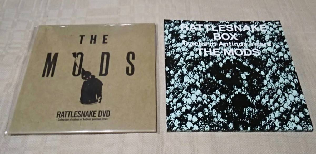 RATTLESNAKE BOX THE MODS 25周年記念　限定版　モッズ CD RATTLESNAKE BOX THE MODS 25周年記念 限定版 モッズ