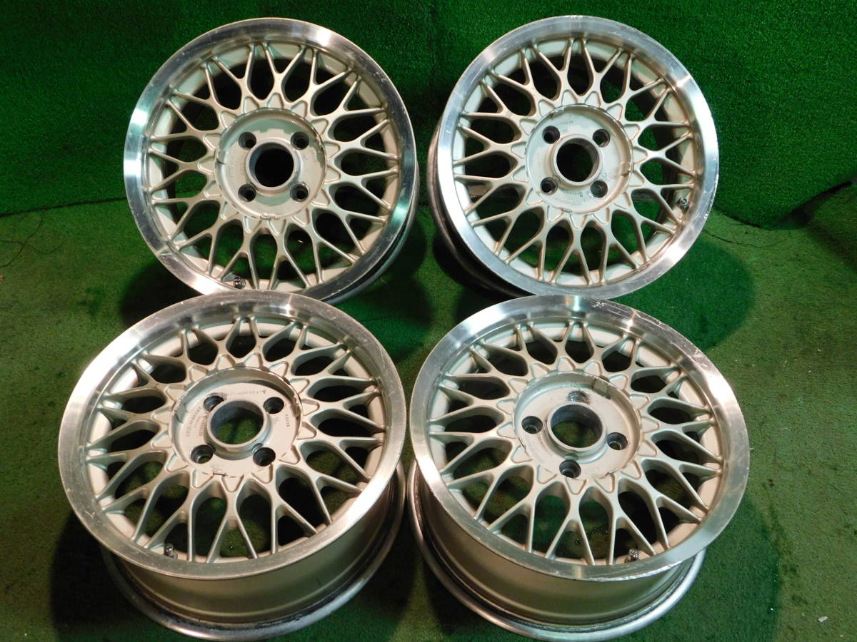 BBS RG036 - PCD100 4穴 メルカリ Yahoo!オークション 14インチ2本 