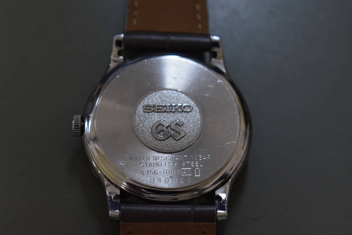 ドール GS グランドセイコー 8J56-7000 メンズ腕時計 稼働品 Grand 