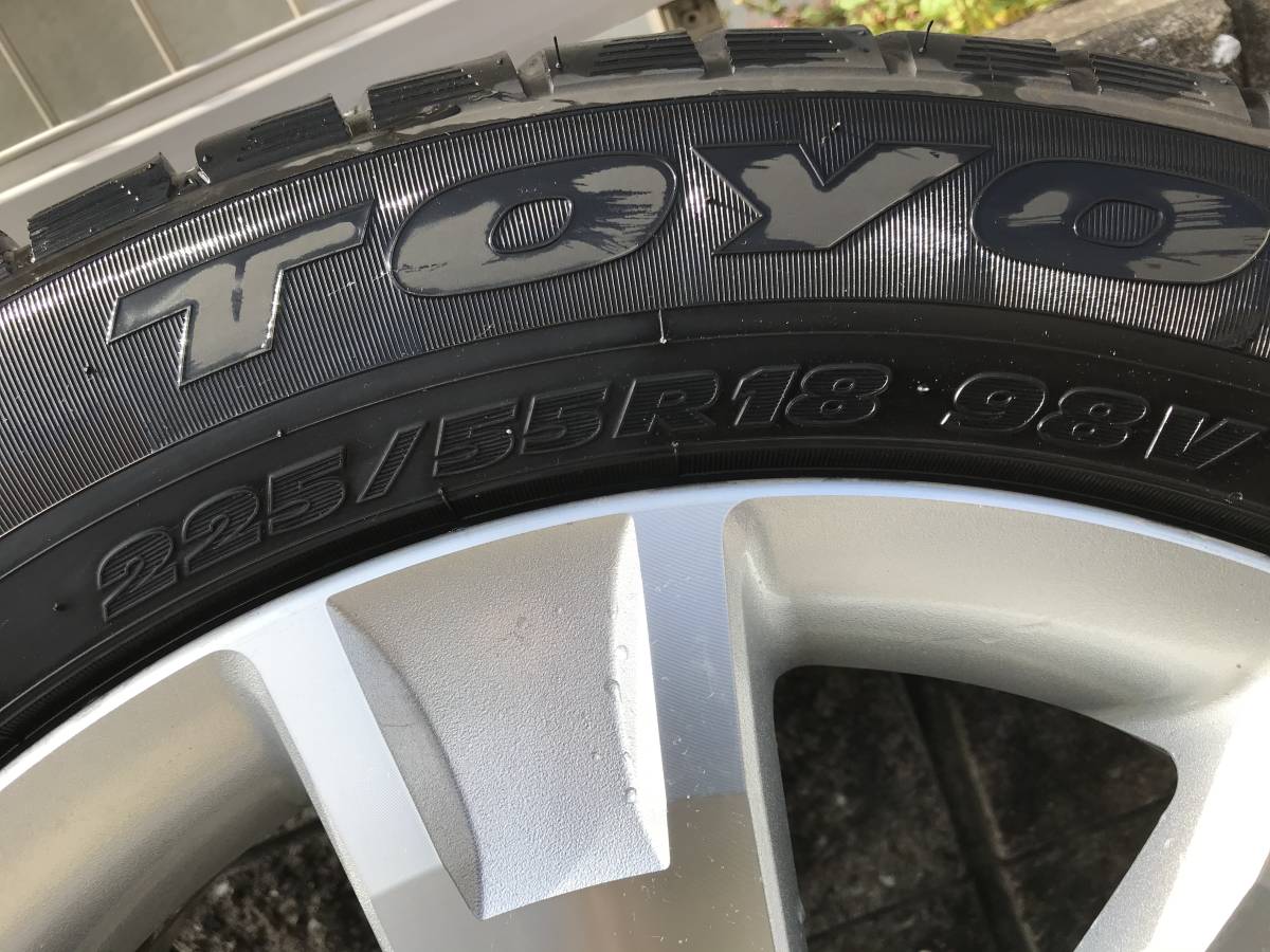 三菱 新車外し 純正 三菱純正 18インチ デリカ デリカd5 4本セット