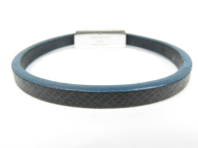 1円スタート 本物 ヴィトン Louis Vuitton エジット ブレスレット タイガ Sv金具 メンズ ブレスレット バングル 売買されたオークション情報 Yahooの商品情報をアーカイブ公開 オークファン Aucfan Com
