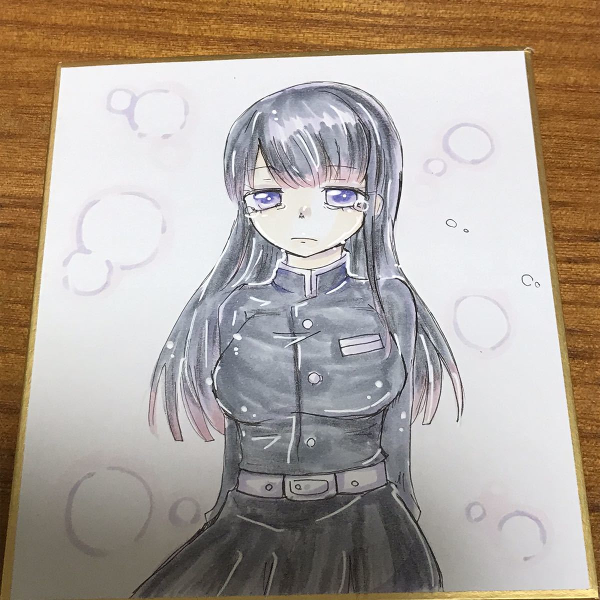 手描きイラスト 色紙 切り抜き 即納送料無料 手描きイラスト 色紙 切り抜き 即納送料無料