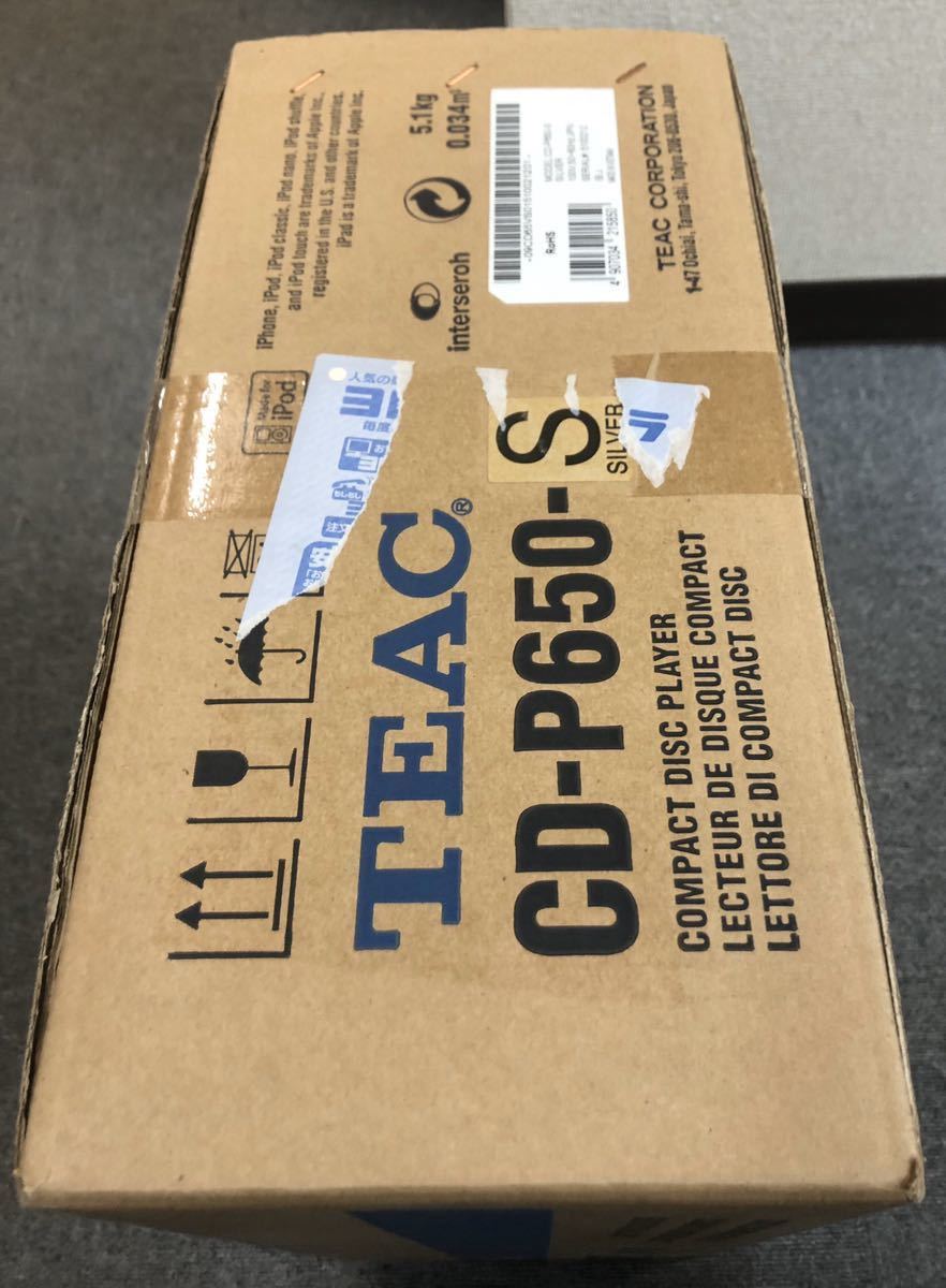 TEAC CD-P650 CDプレーヤー CD - ティアック : iPod対応 CD-P650-S | 価格.com USB with Player Audio 家電